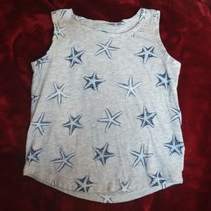 ✳️Old Navy 2T blue starfish tank top 🌟